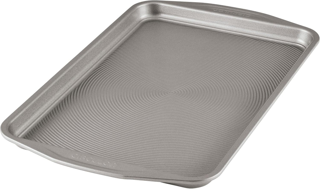 Nonstick Bakeware, Nonstick Cookie Sheet / Baking Sheet - 11 Inch X 17 Inch, Dark Gray