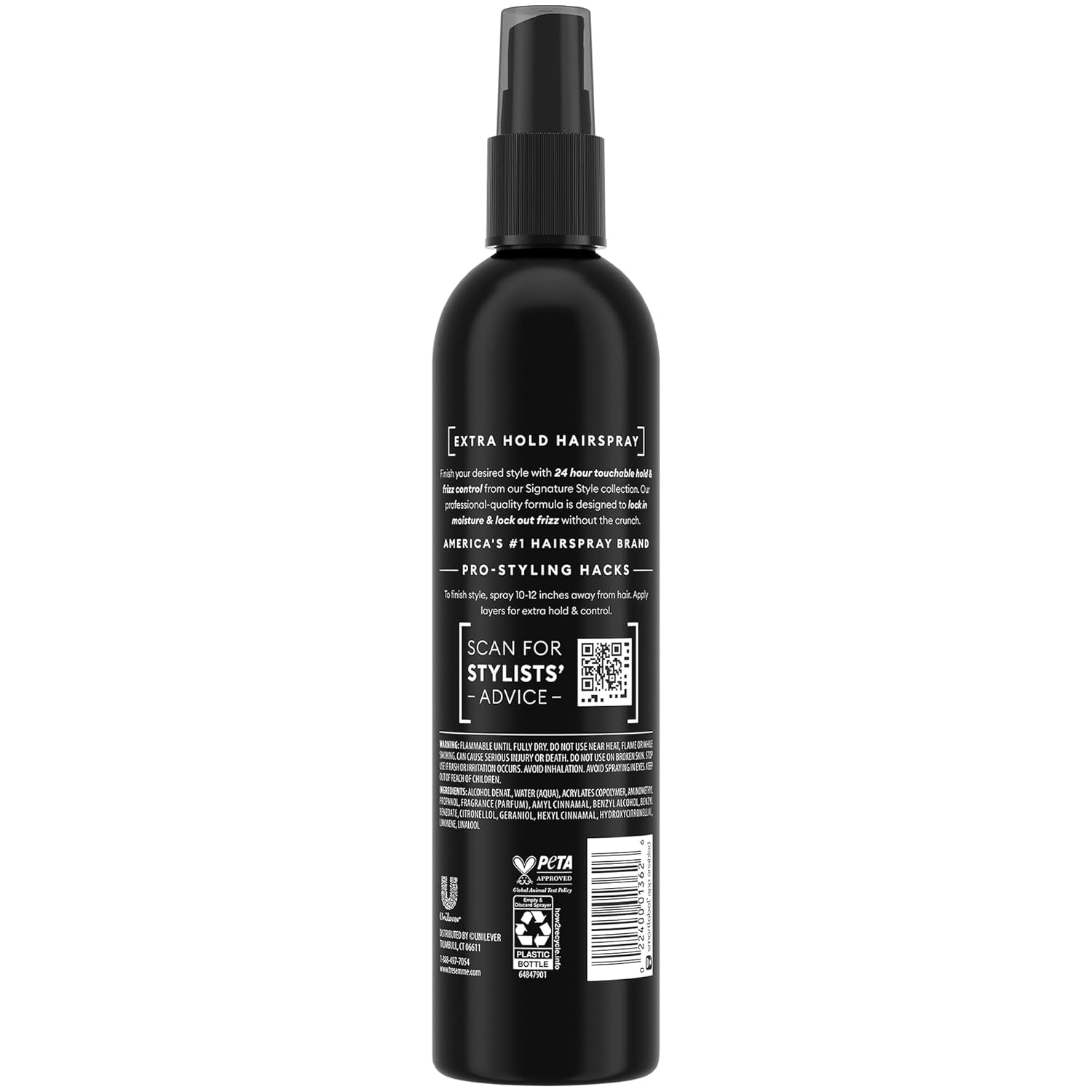 Extra Hold Hairspray, Non-Aerosol 3-Pack, 24H Hold & Frizz Control + Keratin Repair Hair Mask
